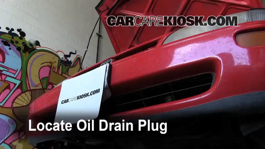 1996 Toyota Corolla 1.6L 4 Cyl. Oil Change Oil and Oil Filter